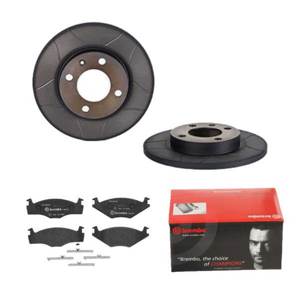 BREMBO Bremsesæt, skivebremser 142053748 foraksel lukket 239mm 12mm for AUDI SKODA SEAT VW (SVW) VW NISSAN VW (FAW)