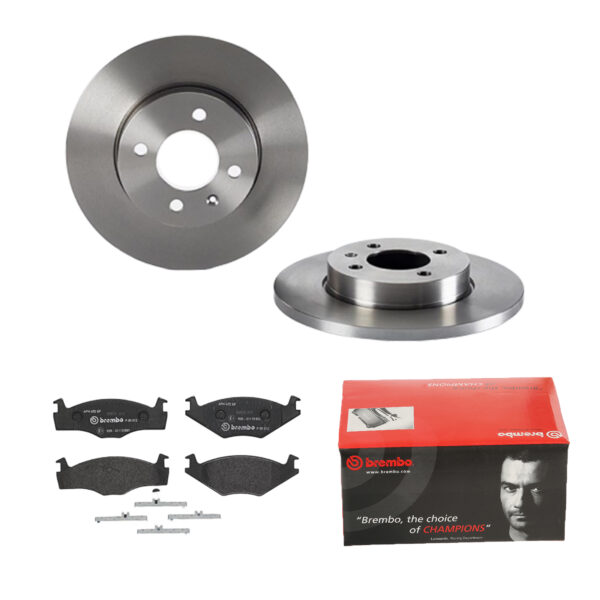 BREMBO Bremsesæt, skivebremser 142053749 foraksel fuld 256mm 13mm for SKODA AUDI VW (SVW) SEAT VW NISSAN VW (FAW)