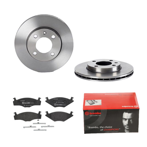 BREMBO Bremsesæt, skivebremser 142053751 foraksel indvendig ventileret 239mm 20mm for SKODA AUDI VW (SVW) VW SEAT NISSAN VW (FAW)