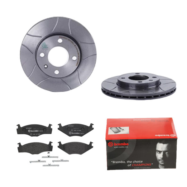 BREMBO Bremsesæt, skivebremser 142053752 foraksel lukket 239mm 20mm for VW SEAT VW (SVW) AUDI NISSAN VW (FAW)