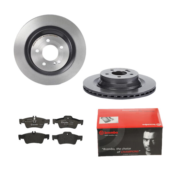 BREMBO Bremsesæt, skivebremser 142053764 bagaksel indvendig ventileret 320mm 24mm for MERCEDES-BENZ
