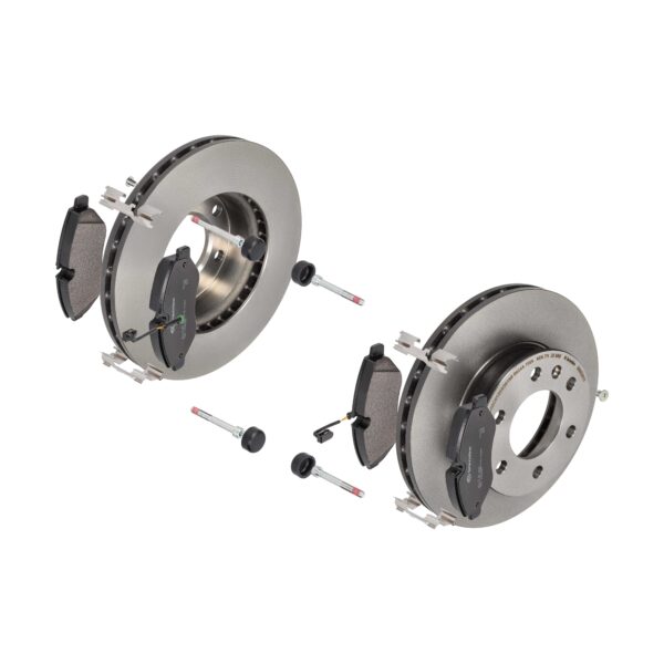 BREMBO Bremsesæt, skivebremser 142053766 foraksel indvendig ventileret 300mm 28mm for MERCEDES-BENZ SKODA VW SEAT FREIGHTLINER CHRYSLER