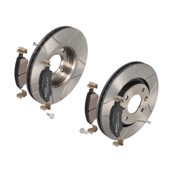 BREMBO Bremsesæt, skivebremser 142053797 foraksel lukket 266mm 22mm for PEUGEOT CITROËN PEUGEOT (DF-PSA) OPEL FENGSHEN DS VAUXHALL CITROËN (DF-PSA)