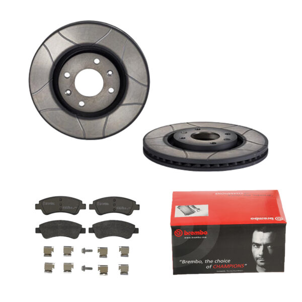 BREMBO Bremsesæt, skivebremser 142053799 foraksel lukket 283mm 26mm for CITROËN DS PEUGEOT PEUGEOT (DF-PSA) OPEL FENGSHEN CITROËN (DF-PSA) TOYOTA
