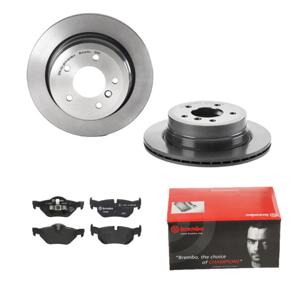 BREMBO Bremsesæt, skivebremser 142053806 bagaksel indvendig ventileret 300mm 20mm for BMW