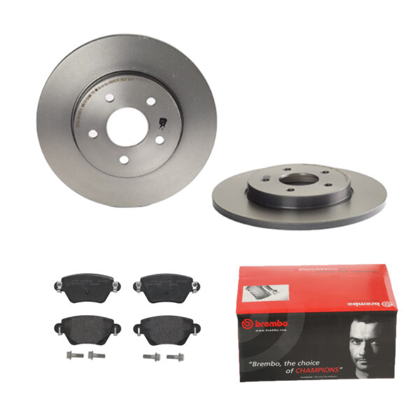 BREMBO Bremsesæt, skivebremser 142053810 bagaksel fuld 280mm 12mm for FORD JAGUAR FPV