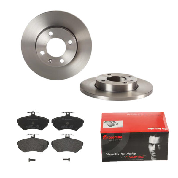 BREMBO Bremsesæt, skivebremser 142053816 foraksel fuld 239mm 12mm for AUDI SEAT VW SKODA