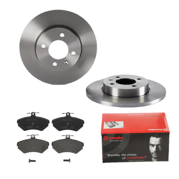 BREMBO Bremsesæt, skivebremser 142053818 foraksel fuld 256mm 13mm for VW SEAT SKODA AUDI