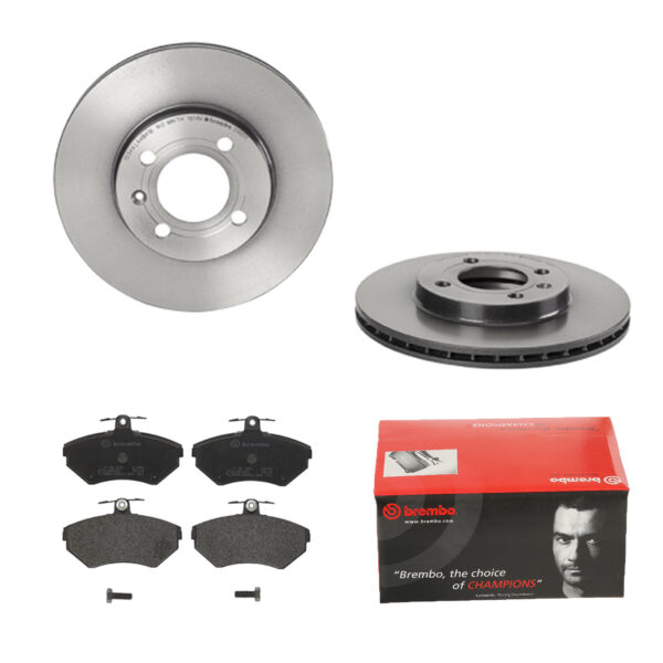 BREMBO Bremsesæt, skivebremser 142053820 foraksel indvendig ventileret 256mm 20mm for VW (FAW) VW SKODA SEAT