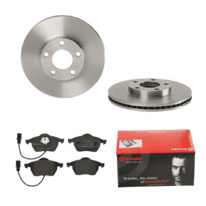 BREMBO Bremsesæt, skivebremser 142053830 foraksel indvendig ventileret 282mm 25mm for VW SEAT AUDI SKODA