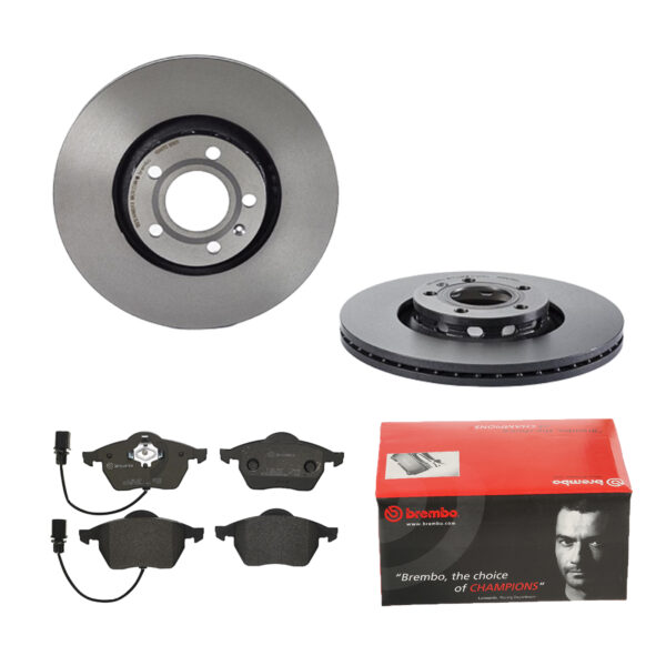 BREMBO Bremsesæt, skivebremser 142053833 foraksel indvendig ventileret 312mm 25mm for SEAT VW AUDI SKODA AUDI (FAW)