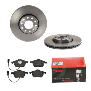 BREMBO Bremsesæt, skivebremser 142053837 foraksel indvendig ventileret 288mm 25mm for SKODA VW AUDI SEAT