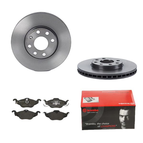 BREMBO Bremsesæt, skivebremser 142053851 foraksel indvendig ventileret 256mm 24mm for OPEL VAUXHALL