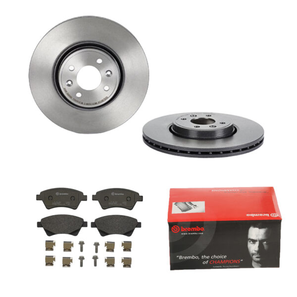 BREMBO Bremsesæt, skivebremser 142053866 foraksel indvendig ventileret 300mm 24mm for RENAULT DONGFENG