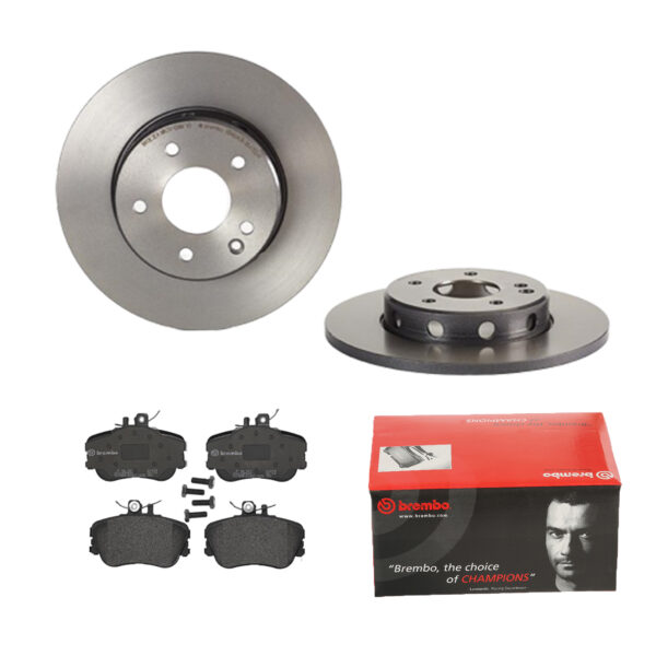 BREMBO Bremsesæt, skivebremser 142053882 foraksel fuld 284mm 12mm for MERCEDES-BENZ