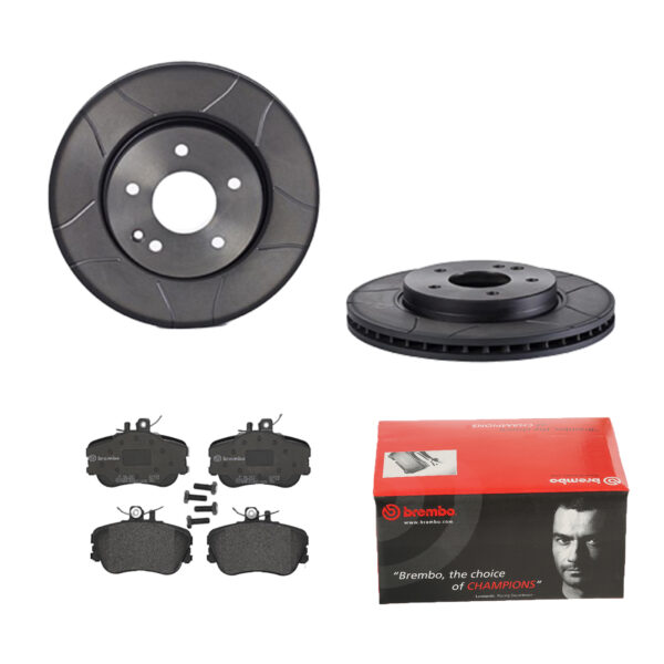 BREMBO Bremsesæt, skivebremser 142053886 foraksel lukket 288mm 25mm for MERCEDES-BENZ