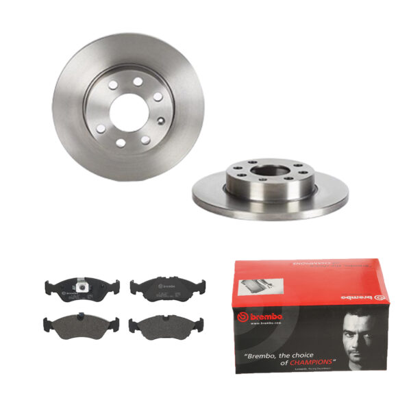 BREMBO Bremsesæt, skivebremser 142053893 foraksel fuld 236mm 12mm for OPEL DAEWOO CHEVROLET VAUXHALL