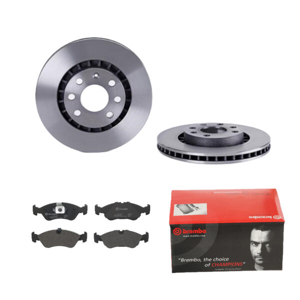 BREMBO Bremsesæt, skivebremser 142053897 foraksel indvendig ventileret 256mm 24mm for OPEL DAEWOO CHEVROLET PONTIAC VAUXHALL
