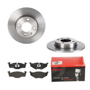 BREMBO Bremsesæt, skivebremser 142053906 foraksel fuld 239mm 10mm for AUDI SKODA