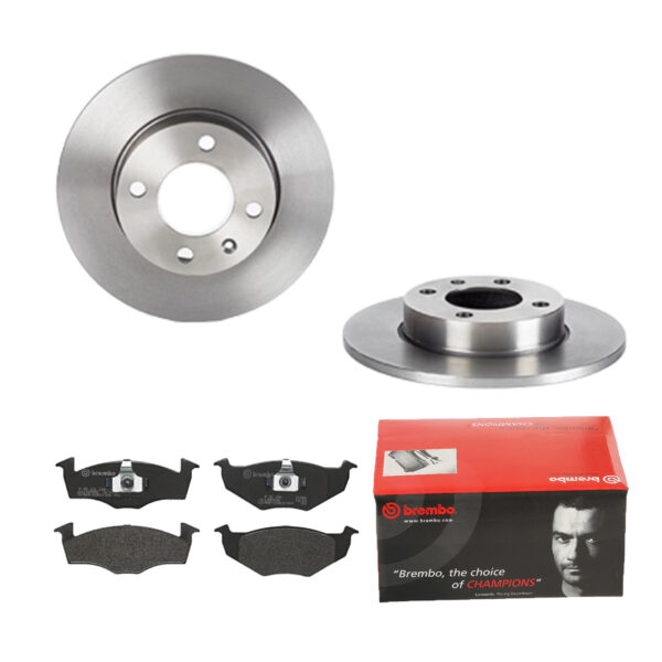 BREMBO Bremsesæt, skivebremser 142053906 foraksel fuld 239mm 10mm for AUDI SKODA