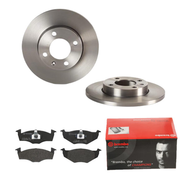 BREMBO Bremsesæt, skivebremser 142053907 foraksel fuld 239mm 12mm for AUDI SEAT SKODA