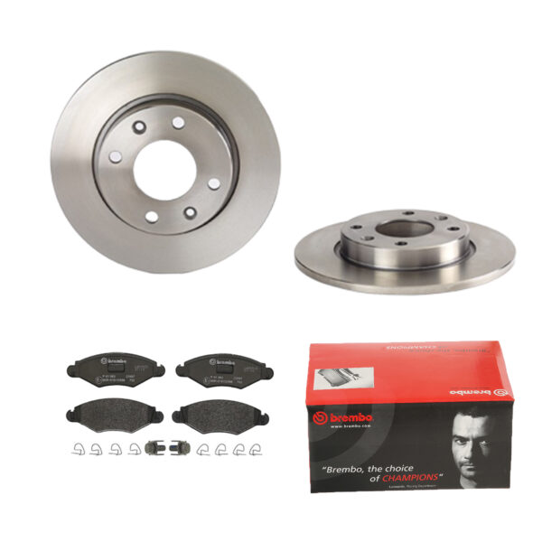 BREMBO Bremsesæt, skivebremser 142053916 foraksel fuld 247mm 10mm for CITROËN PEUGEOT NAZA