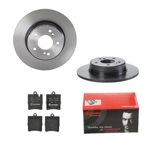 BREMBO Bremsesæt, skivebremser 142053920 bagaksel fuld 290mm 10mm for MERCEDES-BENZ
