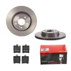 BREMBO Bremsesæt, skivebremser 142053930 bagaksel indvendig ventileret 300mm 22mm for MERCEDES-BENZ CHRYSLER