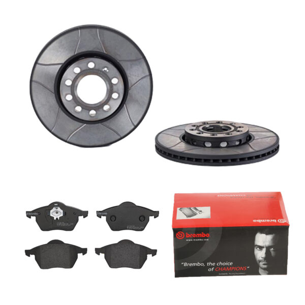 BREMBO Bremsesæt, skivebremser 142053949 foraksel lukket 288mm 25mm for SKODA SEAT VW AUDI AUDI (FAW)