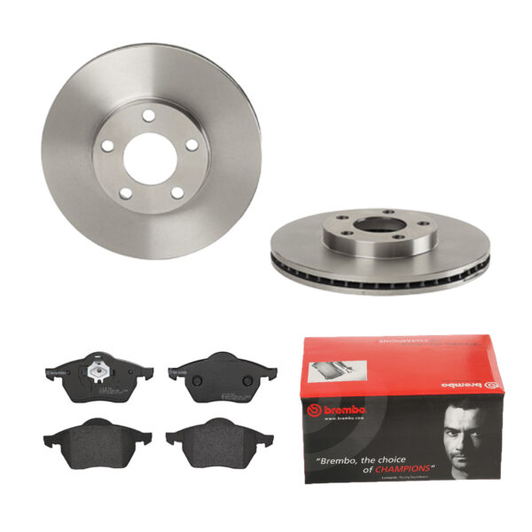 BREMBO Bremsesæt, skivebremser 142053953 foraksel indvendig ventileret 282mm 25mm for VW AUDI SKODA