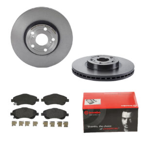 BREMBO Bremsesæt, skivebremser 142053960 foraksel indvendig ventileret 277mm 26mm for TOYOTA