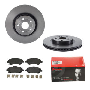 BREMBO Bremsesæt, skivebremser 142053961 foraksel indvendig ventileret 295mm 26mm for TOYOTA
