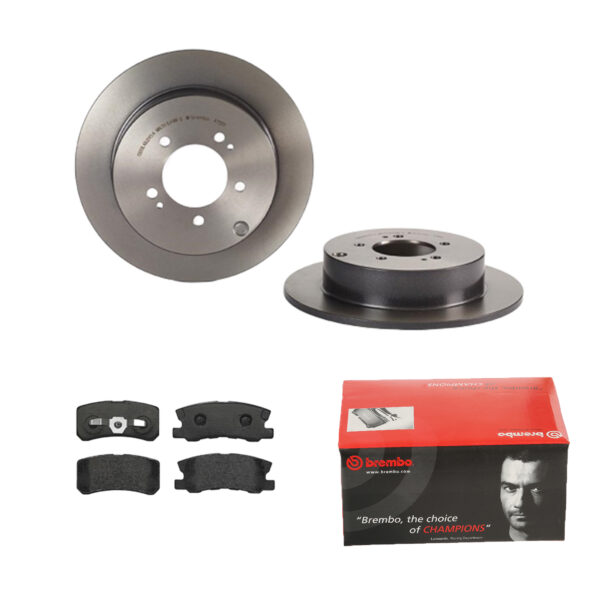 BREMBO Bremsesæt, skivebremser 142053974 bagaksel fuld 302mm 10mm for PEUGEOT CITROËN MITSUBISHI CHRYSLER MITSUBISHI (GAC) DODGE