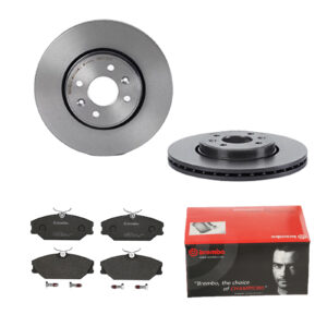 BREMBO Bremsesæt, skivebremser 142053994 foraksel indvendig ventileret 280mm 24mm for RENAULT DACIA