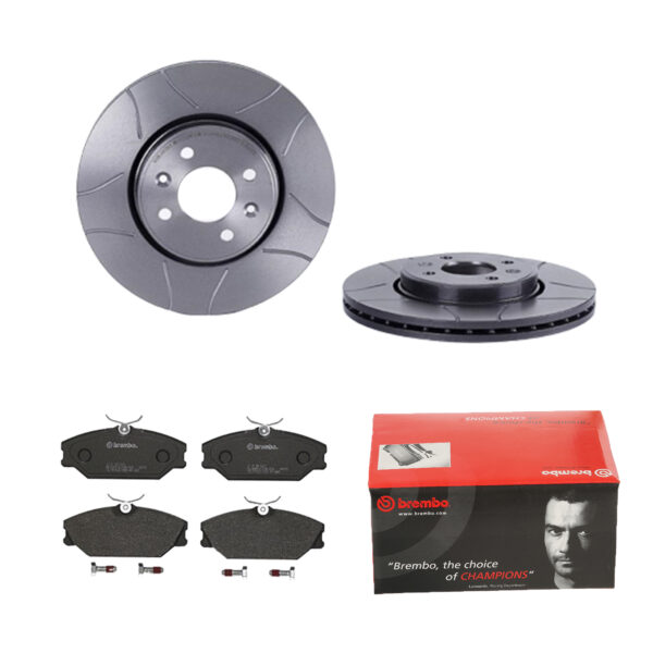 BREMBO Bremsesæt, skivebremser 142053997 foraksel lukket 280mm 24mm for DACIA RENAULT