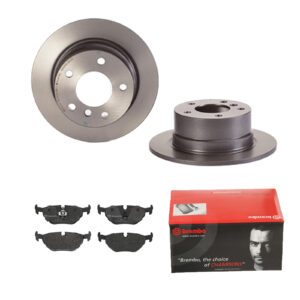 BREMBO Bremsesæt, skivebremser 142054015 bagaksel fuld 272mm 10mm for BMW