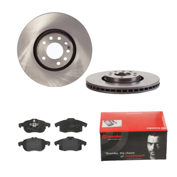 BREMBO Bremsesæt, skivebremser 142054068 foraksel indvendig ventileret 314mm 28mm for OPEL VAUXHALL SAAB CADILLAC
