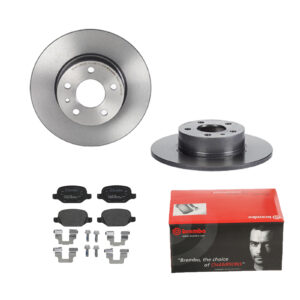 BREMBO Bremsesæt, skivebremser 142054072 bagaksel fuld 251mm 10mm for LANCIA ALFA ROMEO FIAT