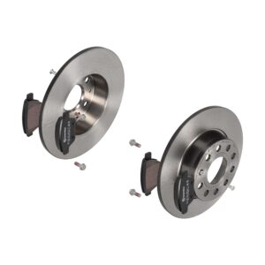 BREMBO Bremsesæt, skivebremser 142054087 bagaksel fuld 272mm 10mm for VW AUDI SKODA JETTA SEAT