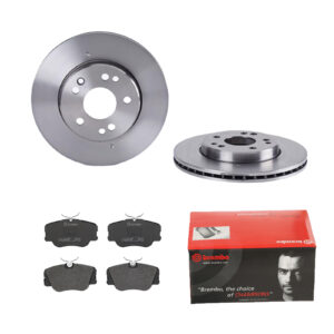 BREMBO Bremsesæt, skivebremser 142054112 foraksel indvendig ventileret 284mm 22mm for MERCEDES-BENZ