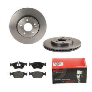 BREMBO Bremsesæt, skivebremser 142054115 foraksel indvendig ventileret 288mm 25mm for MERCEDES-BENZ