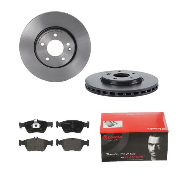 BREMBO Bremsesæt, skivebremser 142054120 foraksel indvendig ventileret 300mm 28mm for MERCEDES-BENZ CHRYSLER