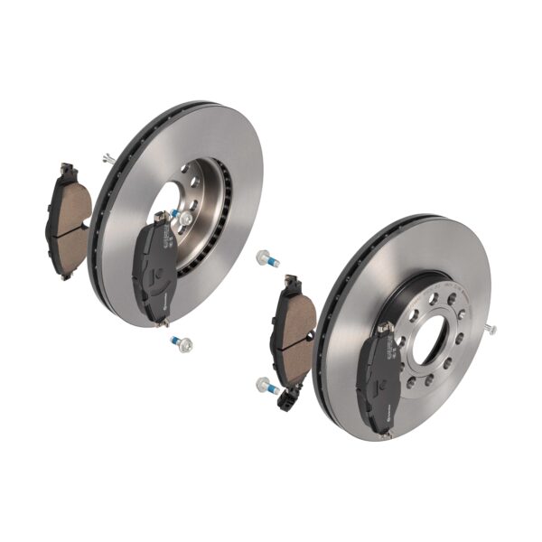 BREMBO Bremsesæt, skivebremser 142054122 foraksel indvendig ventileret 288mm 25mm for SEAT SKODA AUDI VW VW (FAW) AUDI (FAW) SKODA (SVW)