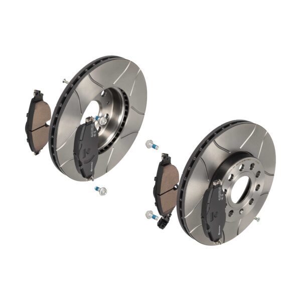 BREMBO Bremsesæt, skivebremser 142054124 foraksel lukket 288mm 25mm for SEAT VW AUDI (FAW) AUDI SKODA SKODA (SVW) VW (FAW)