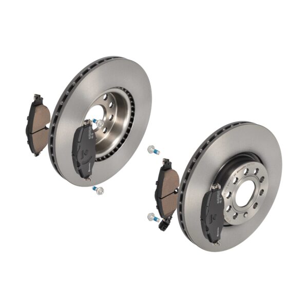 BREMBO Bremsesæt, skivebremser 142054125 foraksel indvendig ventileret 312mm 25mm for VW SKODA AUDI SEAT VW (FAW) SKODA (SVW) AUDI (FAW)