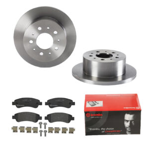 BREMBO Bremsesæt, skivebremser 142054134 bagaksel fuld 280mm 16mm for CITROËN PEUGEOT FIAT