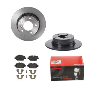BREMBO Bremsesæt, skivebremser 142054140 bagaksel fuld 280mm 10mm for BMW BMW (BRILLIANCE)