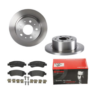 BREMBO Bremsesæt, skivebremser 142054142 bagaksel fuld 300mm 16mm for PEUGEOT CITROËN FIAT