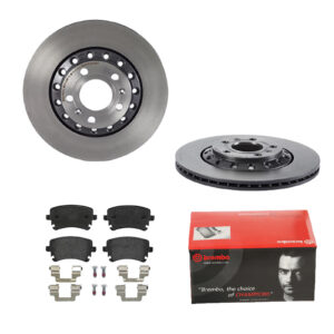 BREMBO Bremsesæt, skivebremser 142054153 bagaksel indvendig ventileret 310mm 22mm for AUDI VW SEAT SKODA AUDI (FAW)