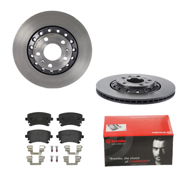 BREMBO Bremsesæt, skivebremser 142054153 bagaksel indvendig ventileret 310mm 22mm for AUDI VW SEAT SKODA AUDI (FAW)